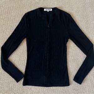 Joah Brown Black Long Sleeve Tee